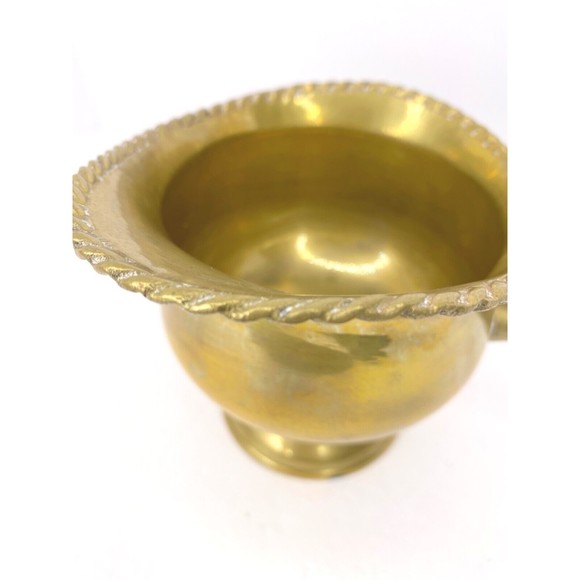 Vintage Unique Brass PWF Solid Brass India Pot/Server - Picture 3 of 11